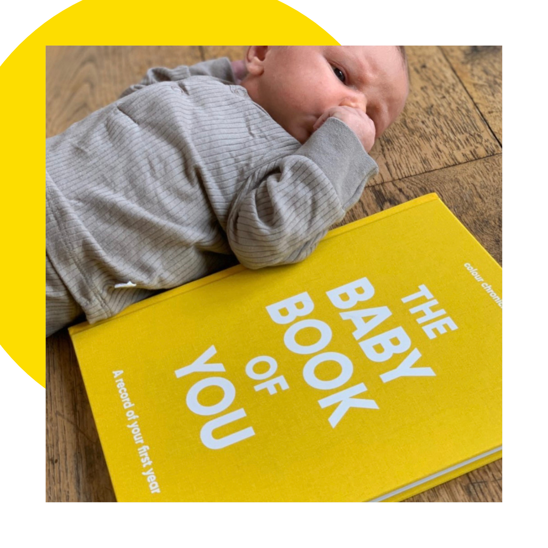 Baby and baby memory journal. 
