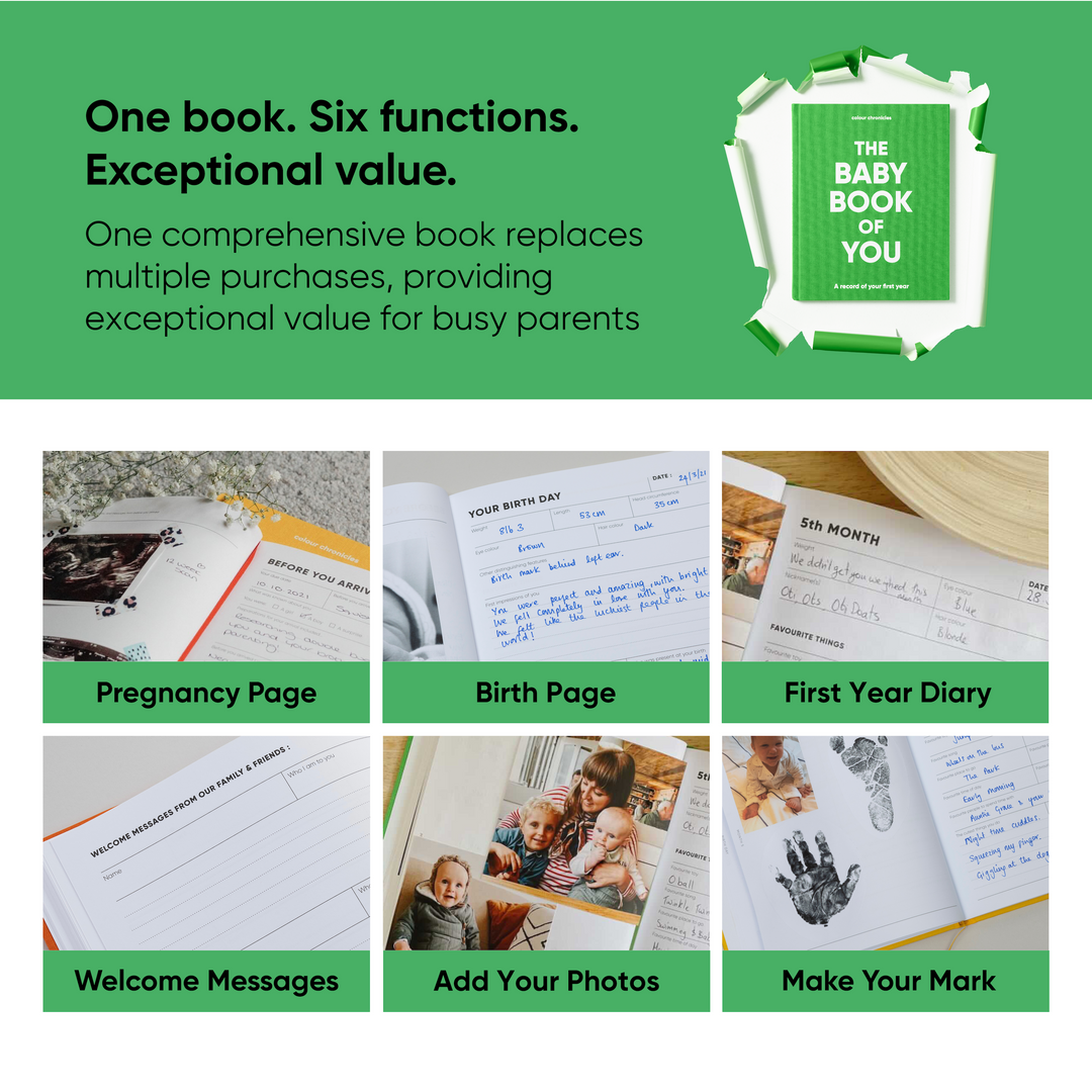 The Baby Book of You: record of your 1st year