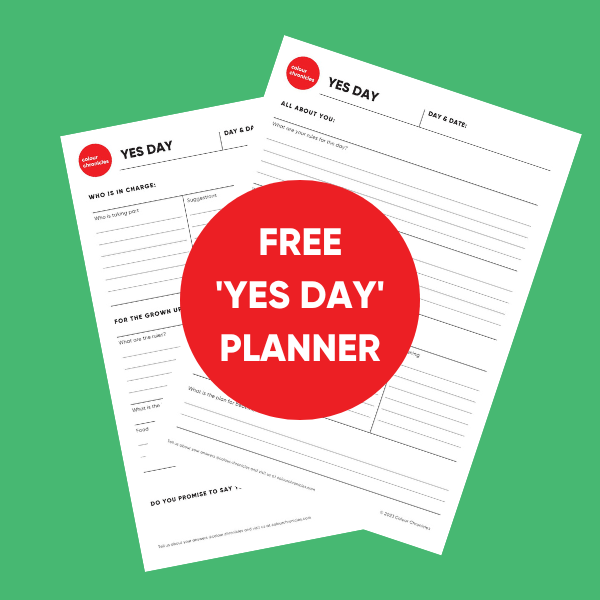 Yes Day Planner - FREE