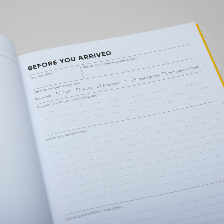 The Baby Book of You: record of your 1st year - Colour Chronicles