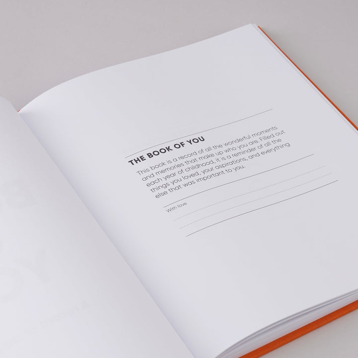 The Book of You: A record of childhood - Colour Chronicles